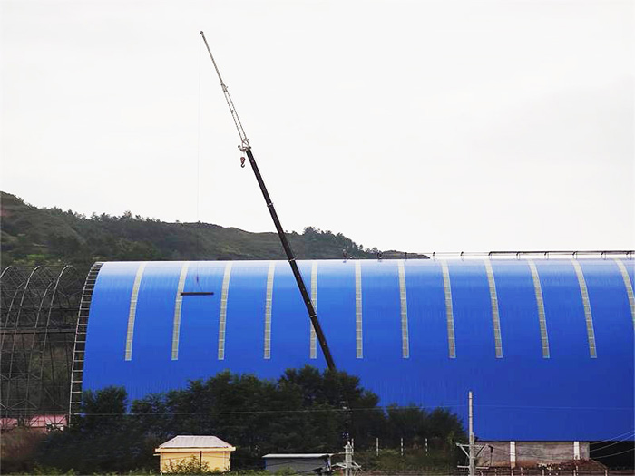 永安煤棚网架工程